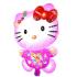 2023 Toptan Küçük folyo uçan balon Hello Kitty